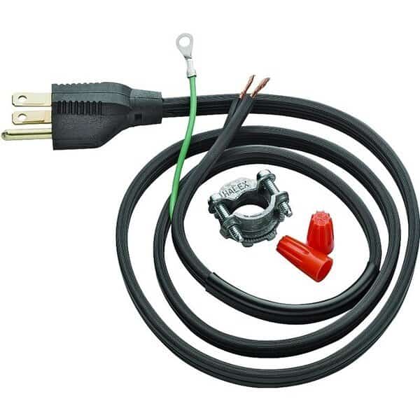 Garbage Disposal Power Cord Kit, 3 ft L
