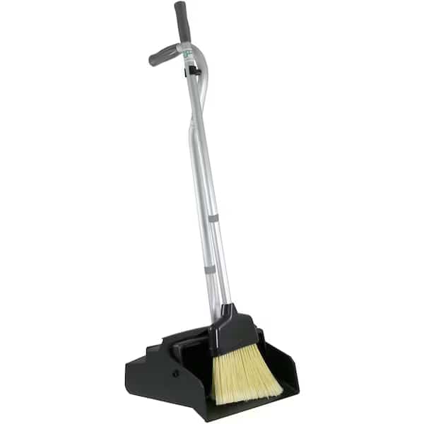 Telescopic Dust Pan with Broom, Plastic, Unger, Mfr#: EDTBG