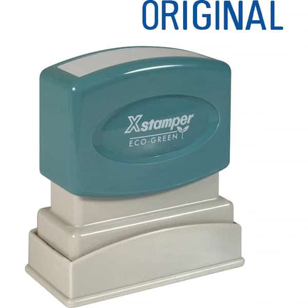 ORIGINAL Title Stamp, Blue, Xstamper, Mfr#: XST1111
