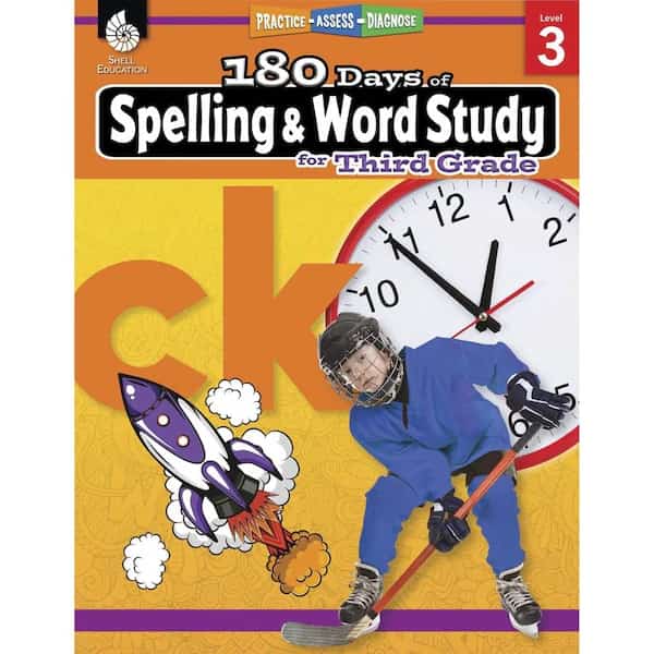 180 Days of Spelling + Word Study, Grade 3