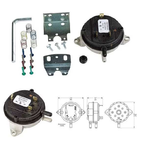 Pressure Sensing Switch, 1-1/2" D