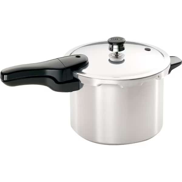 Presto 01264 Pressure Cooker, 6 qt Capacity, Aluminum