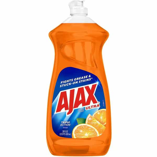 Dishwashing Detergent, 28 oz., Orange, PK9