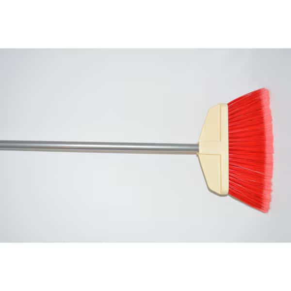 13 in Sweep Face Upright Broom, 5 3/4 in L Bristles
