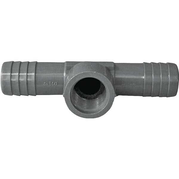 TEE POLY 1BARB X 12FPT
