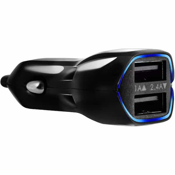 Istore Dual Car Charger 3.4A Black