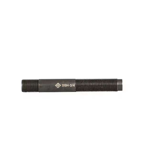 3/4 in Round Knockout Draw Stud, 5 5/8 in L, Steel, Greenlee, Mfr#: DSH-3/4