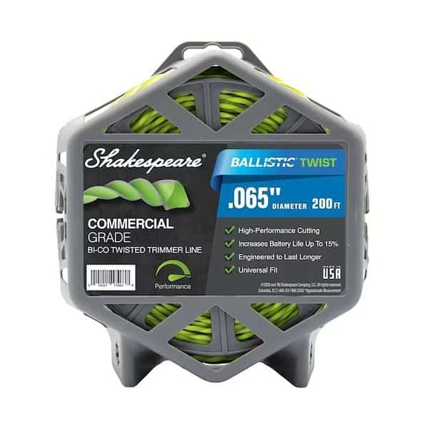 Ballistic Trimmer Twist Line, 0065 in Dia, 200 ft L