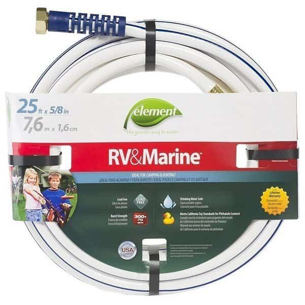 MRV58025 Water Hose, 58 in ID, 25 ft L, White, Swan, Mfr#: CELMRV58025