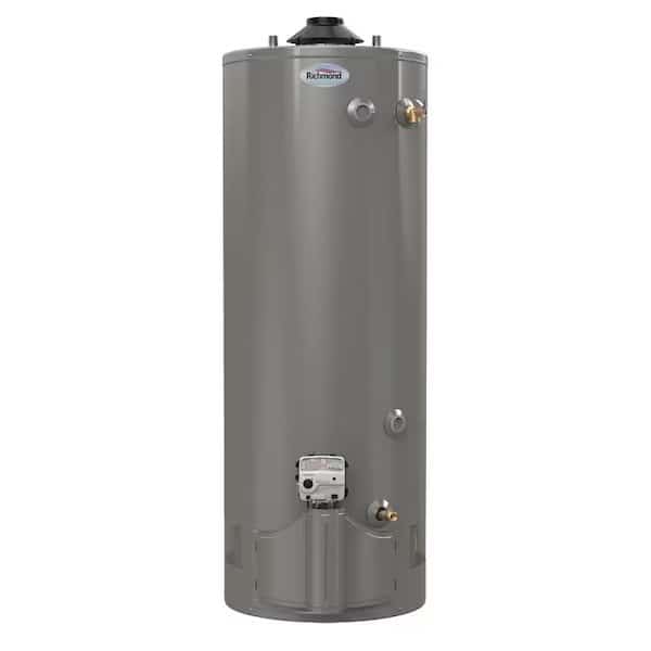 Essential Series Gas Water Heater, Natural Gas, 50 gal Tank, 85 gph, 38000 Btuhr BTU