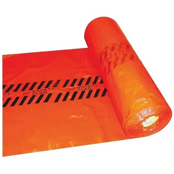 Warp's RSF Safety Flag Roll, Plastic, Red