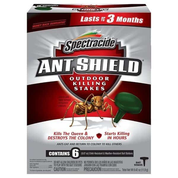 Ant Shield Stake, Solid, Peanut