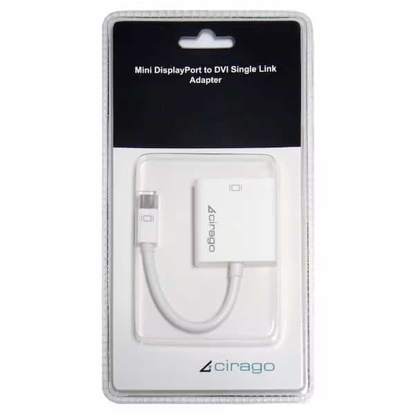 Adapter- mDP to DVI SL- White
