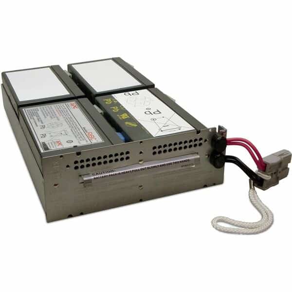 UPS Battery, Mfr. No. SMT1000RM2U, SMC1500-2U, 48V DC, Detachable Cable, Apc, Mfr#: APCRBC132