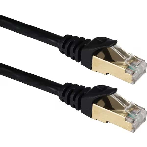 PY7736 50 ft. CAT7 10Gbps S-STP Flexible Molded Patch Cord