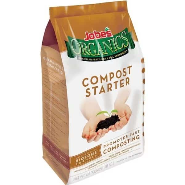 0 Compost Starter, Granular, Brown, 4 lb