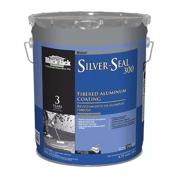 Gardner 6215-GA Aluminum Roof Coating, 5 gal Pail
