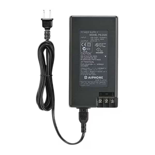 Power Supply, Aiphone Products, AIPHONE, Mfr# PS-2420UL