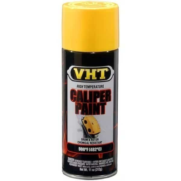 Caliper Paint VHT Heat Resistant to 900 Degrees Fahrenheit; Bright Yellow; 11 Ounce Aerosol Spray