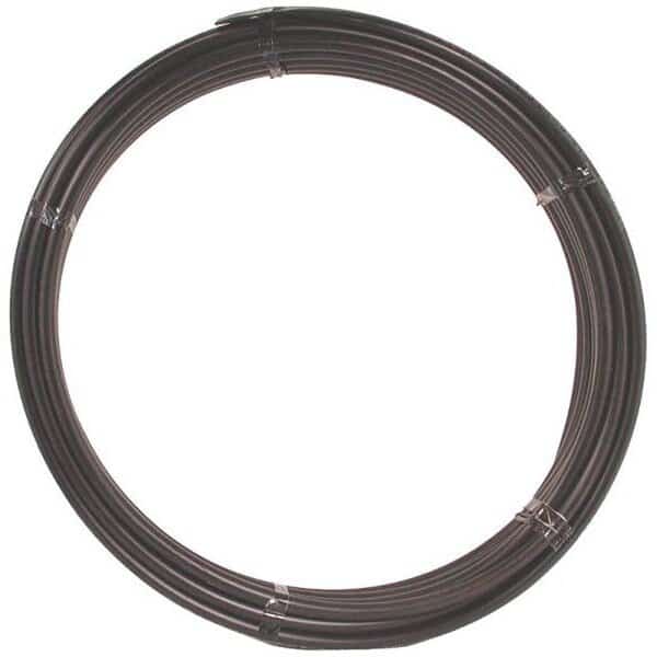 CRESLINE 18102 High-Density Pipe, 1/2 in, 160 psi, Black