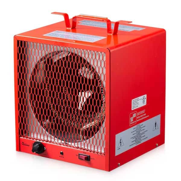 Portable Industrial Heater for Garage or Shop, 208/240V, 4800/5600W with 6-30P Plug, Dr Infrared Heater, Mfr#: DR-988