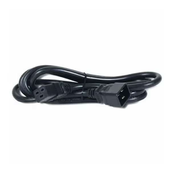 Power Cord, IEC 320 C20, SJT, 6.5 ft., 16A, 12/3