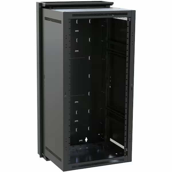 WALL RACK SECTIONAL FITS 20", DEEP EQUIP 24 RMU 42.00", BLACK FINISH