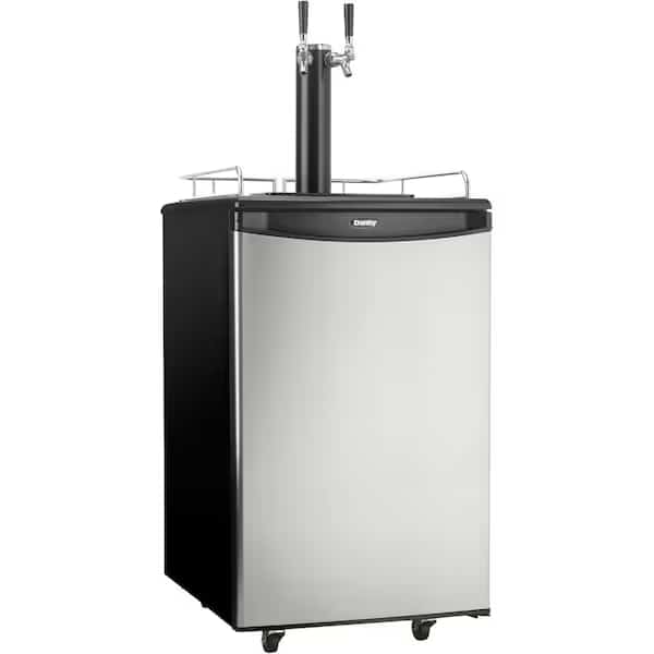 Danby Dual Tap Keg Cooler, 1 Glass Door, 5.4 Cu.Ft Capacity