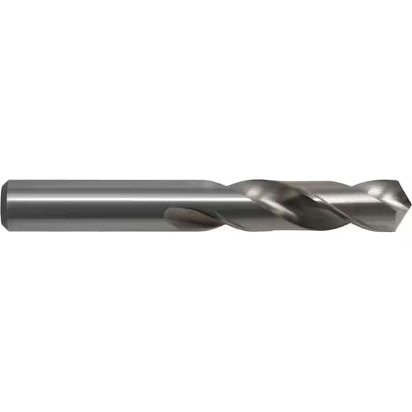 Screw Machine Drill Bit, #48 Size, 118  Degrees Point Angle, High Speed Steel, Bright Finish