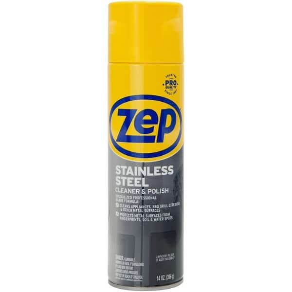 Zep No Scent Stainless Steel Polish 14 oz Spray