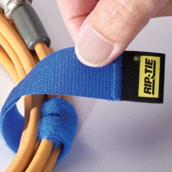 Reusable Strap, Orange, 1"x3", PK10, RIP-TIE, Mfr# H-03-010-O