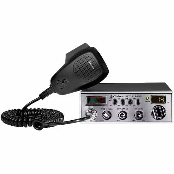 CB Radio, 4W, 6-13/32"W