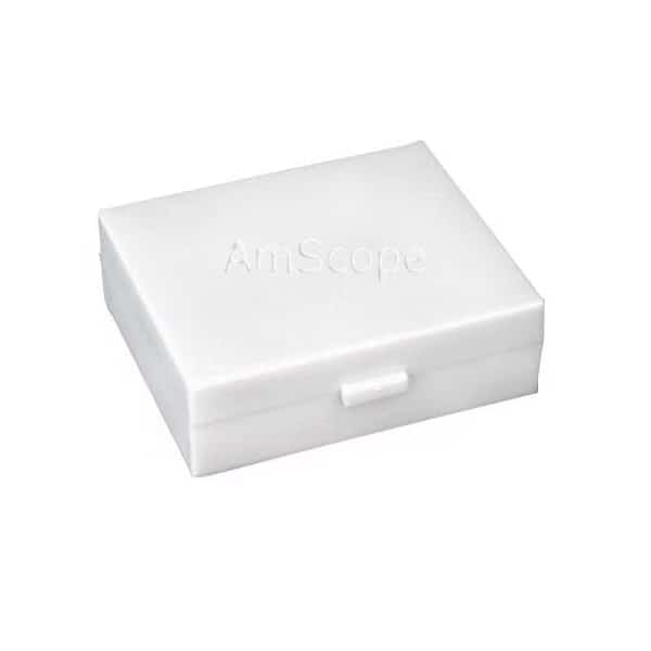 50pc Prepared Human Pathology Glass Microscope Slides in Plastic Case