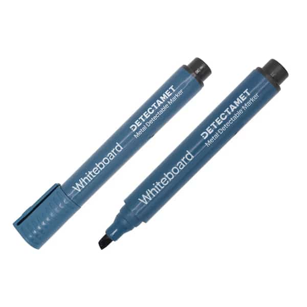 Detectable Dry Erase Marker Set, Round Barrel, PK10