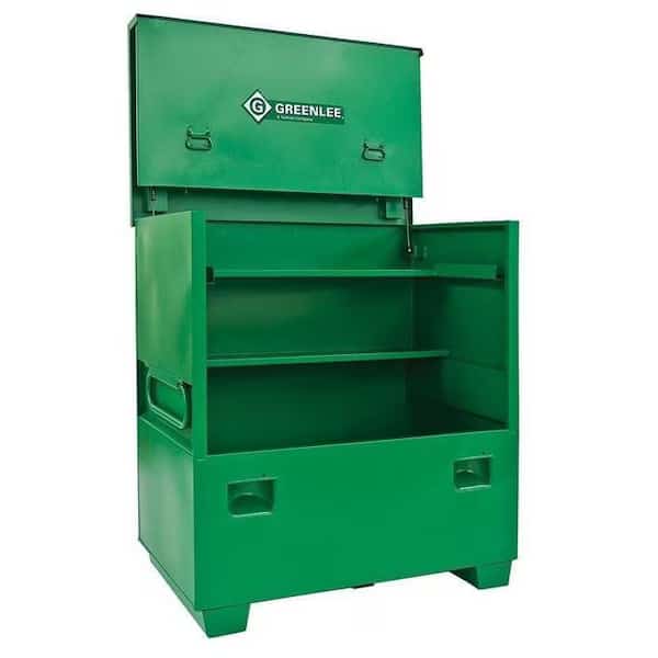 Flat-Top Box, Green, 48 in W x 30 in D x 48 in H