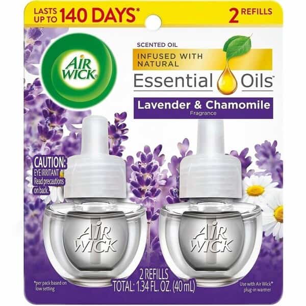 Reckitt Benckiser 78473 Scented Oil Refill; Lavender & Chamomile; .67oz; 2-Pack
