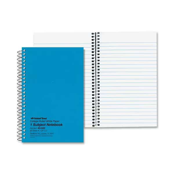 KolorKraft 1Subject Notebooks, Blue