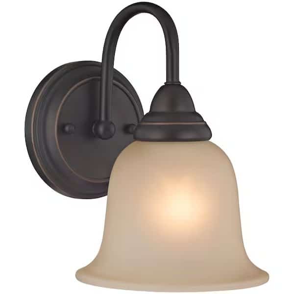 Boston Harbor LYB130928-1VL-VB Wall Sconce, CFL Lamp, Venetian Bronze