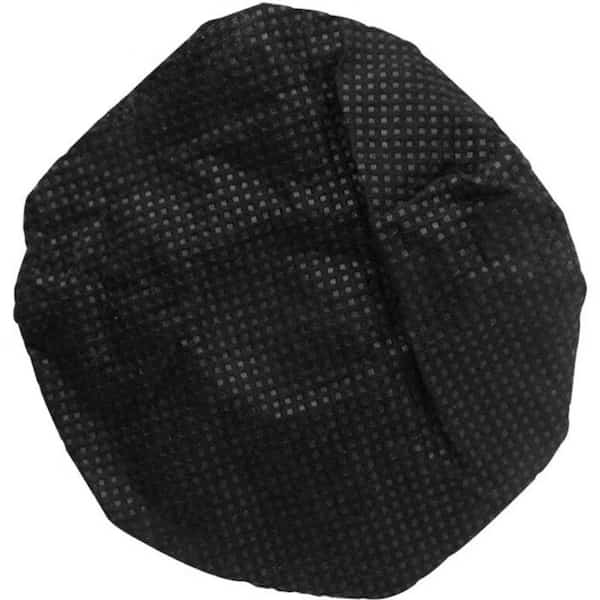 Sanitary Disposable Microphone Covers - Hypoallergenic Polyester, Black