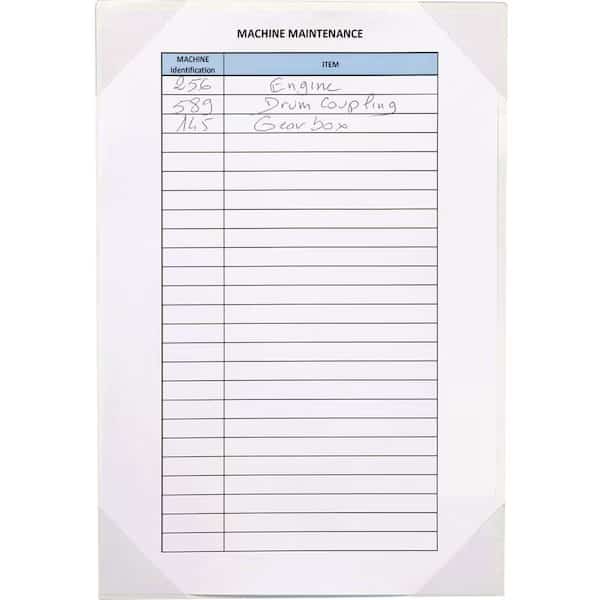 Sign Holder,Easy Write,Adhesive,PK5, Mfr#: P15430, TARIFOLD