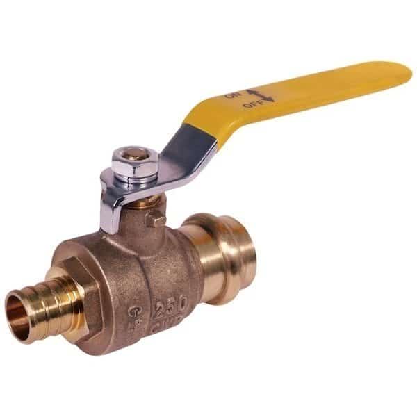 PressxPEX B Brass Ball Valve 1"