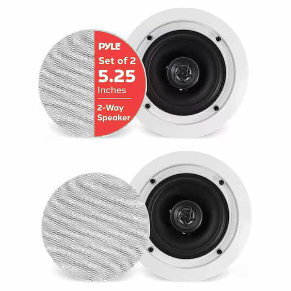Dual 5.25 In-Wall/Ceiling 16 Ohm Speake, PDIC1651RD, PR