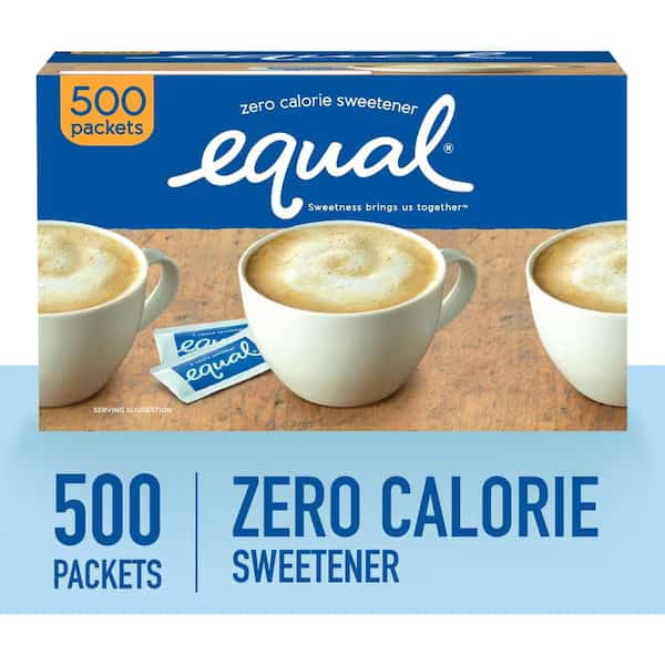 Zero Calorie Original Sweetener Packets, Assorted, 500PK