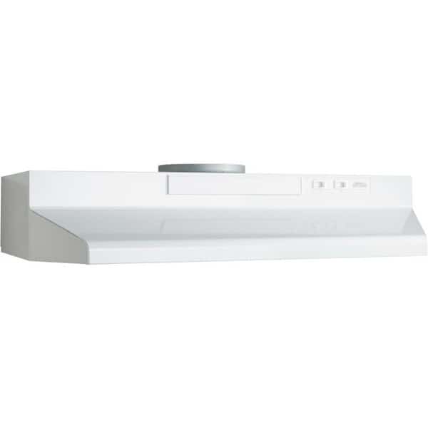 Broan F403011 30 Inch Range Hood - White