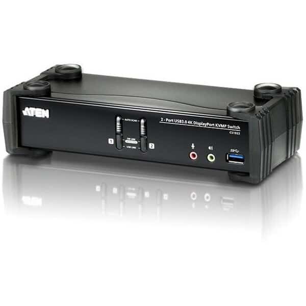 2-Port Usb3.0 4K Displayport Kvmp Switch