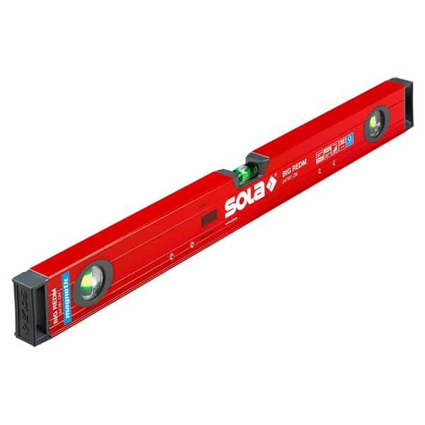 Box Beam Level, Black/Red, 24 in L