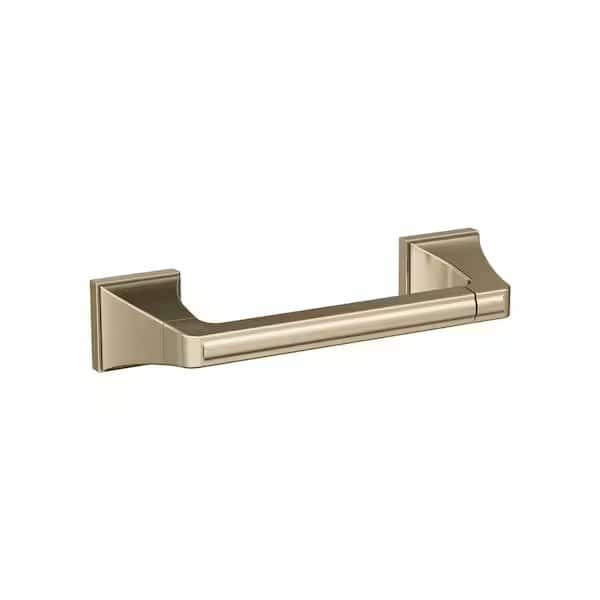 Mulholland Golden Champagne Traditional Pivoting Double Post Toilet Paper Holder
