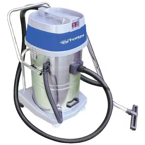 Storm 20-Gallon Wet/Dry Vacuum, Chrome Steel Tank