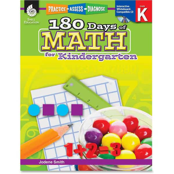 180 Days of Math Book, Grade K
