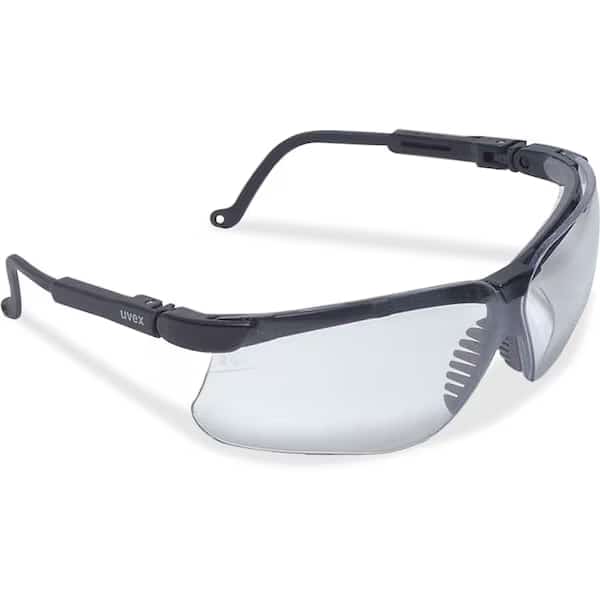 Genesis XC, Safety Glasses Anti-Scratch, Clear Lens, Half-Frame, Wraparound